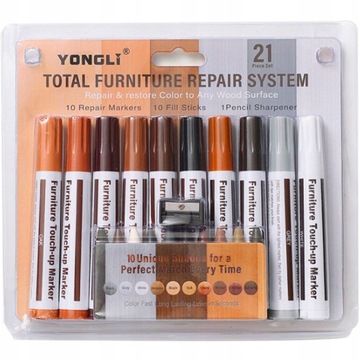 РЕМКОМПЛЕКТ КОРРЕКТОРА МЕБЕЛЬНЫХ ДВЕРНЫХ ПАНЕЛ 21 ШТ MB302