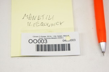 OO003 CITROEN C-ELYSEE MINCE KOMBINOVANÝ