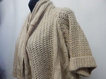 VILA sweter damski beżowy kr.rękaw S/36