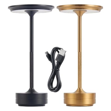 СВЕТОДИОДНАЯ НАСТОЛЬНАЯ НОЧНАЯ ЛАМПА С СЕНСОРНЫМ USB АККУМУЛЯТОРОМ, ПОРТАТИВНАЯ С РЕГУЛИРУЕМОЙ РЕГУЛЯЦИЕЙ