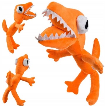 MASKOTKA RAINBOW FRIENDS ROBLOX ORANGE POMARAŃCZOWY PLUSZAK