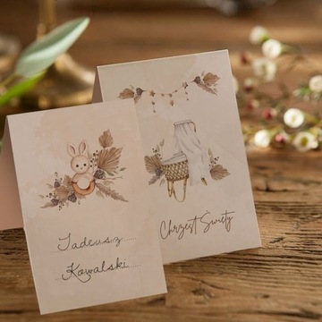 Виньетки на крещение для выписывания Boho Cradle