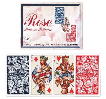 Karty do gry Piatnik: Pasjans Róże, Rose