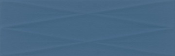 Gravity marine blue Lines str satin 24x74 Cersanit