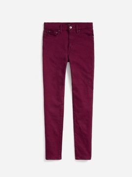 Spodnie bawełniane Polo Ralph Lauren fioletowe 31