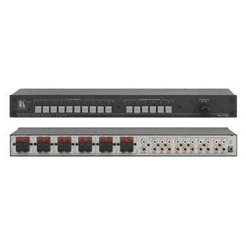 Kramer VS-106N przełącznik 10x+ wzmacniacz 6x 2x8W