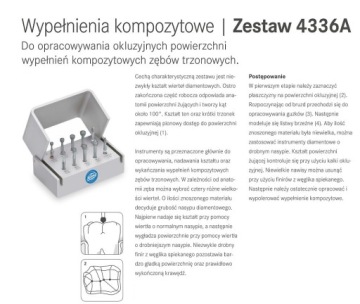 Комплект Komet для обработки окклюзионных поверхностей - турбина