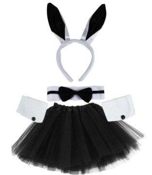 OPASKA + SPÓDNICZKA STRÓJ KRÓLIK KRÓLICZEK