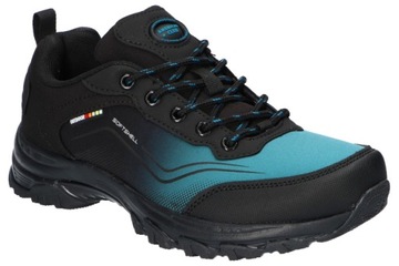 AMERICAN CLUB WT218 TREKKINGI BUTY SPORTOWE SOFTSHELL MEMORY FOAM BLUE 41