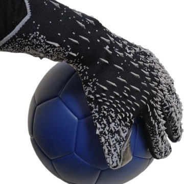 PROFESJONALNE SPORTOWE RĘKAWICE BRAMKARSKIE - CZARNE