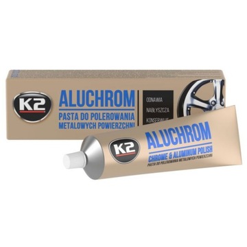 K2 ALUCHROM Pasta Polerska Felgi Aluminium Chrom
