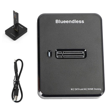 Stacja dokująca SSD M.2 Dual-Protocol Szybkie transfery