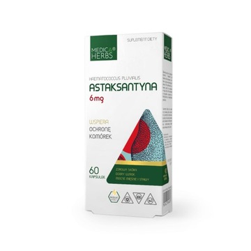 ASTAKSANTYNA 6mg CZYSTA BEZ KONSerw. MEDICA HERBS