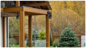 IP-камера WiFi SMART Наружная поворотная сигнализация 8MPX Обнаружение движения 4X ZOOM