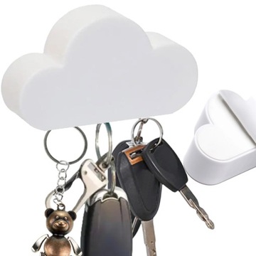 WIESZAK NA KLUCZE MAGNETYCZNY CHMURKA NA MAGNES MAGNETYCZNA SAMOPRZYLEPNY