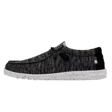 Męskie Lekkie Mokasyny Buty Półbuty Wsuwane HeyDude Wally Sox Stitch 45