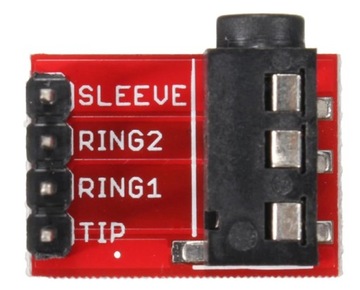 Стерео модуль TRRS с разъемом 3,5 мм