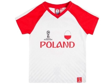 Koszulka małego kibica reprezentacji Polski 104 cm