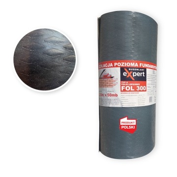 ГОРИЗОНТАЛЬНАЯ ИЗОЛЯЦИЯ ФУНДАМЕНТОВ ФУНДАМЕНТНАЯ ПЛЕНКА, ОДОБРЕННАЯ MURLATS 0,3