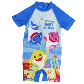 R:98/104 КУПАЛЬНИК ДЛЯ МАЛЬЧИКОВ BABY SHARK ФИЛЬТР UV50