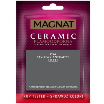FARBA MAGNAT CERAMIC 0,03L C54 STYLOWY ANTRACYT