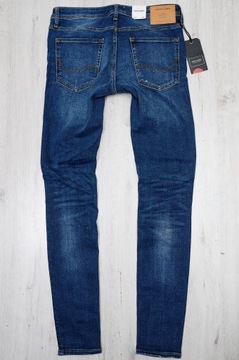 JACK&JANESSPRAY ON TOM JEANS SKINNY spodnie męskie PREMIUM 32/34 pas 82