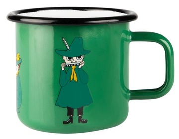 MUMINKI KUBEK EMALIOWANY WŁÓCZYKIJ MUURLA 370 ML