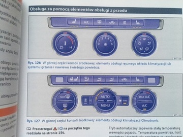 VW Touran 2015 - оригинальное руководство по эксплуатации на польском языке