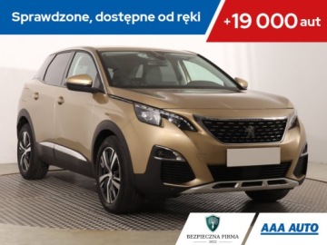 Peugeot 3008 II Crossover 1.2 PureTech 130KM 2017 Peugeot 3008 1.2 PureTech, Salon Polska, Skóra