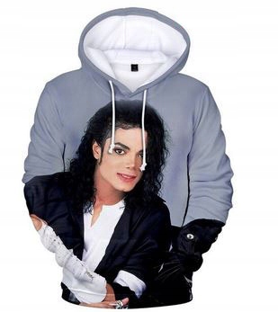 Nowa Bluza Michael Joseph Jackson 3D S