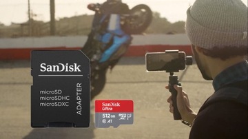 Карта памяти SANDISK Ultra microSDXC 512 ГБ