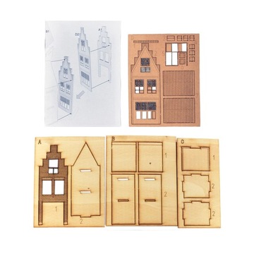 1:87 Building Model Puzzles Toy for Railroad