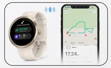 70mai Maimo Watch R SMARTWATCH GPS + ОРАНЖЕВЫЙ РЕМЕНЬ