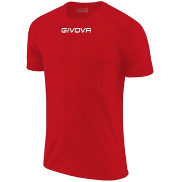 Koszulka Givova Capo MC czerwona MAC03 0012 R. XS