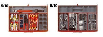 TengTools 1001EL TCMM1001N Тележка для инструментов