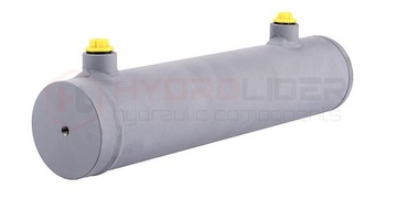 ДВУХСТОРОННИЙ ГИДРАВЛИЧЕСКИЙ ЦИЛИНДР ДЛИНА 360 ХОД 200мм 63/36/200 БЕЗ УШИН