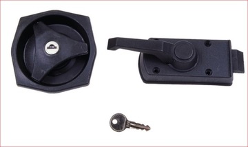 Заблокируйте дверную ручку кемпера и фургона