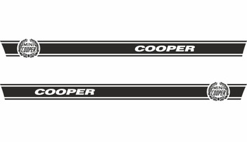 Боковые наклейки Mini Cooper R56 — COOPER 01