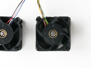 Сборка: 2 вентилятора NIDEC R40W12BS2CA-57A05 40 мм.