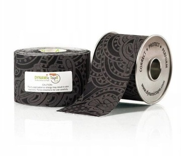 Dynamic Tape BioMechaniczny 5cm x 5m czarny