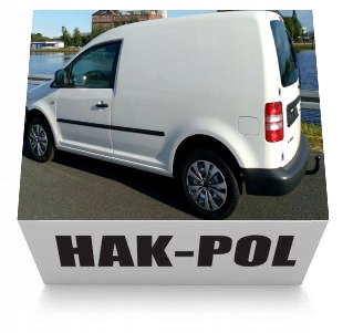 AUTO HAK HOLOWNICZY+MODUŁ+WIĄZKA VW CADDY 3+4+MAXI