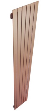 GRZEJNIK POKOJOWY dekoracyjny DECO LOFT 180x45 ZŁOTY RÓŻ 1110W