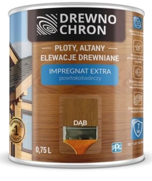 DREWNOCHRON IMPREGNAT POWŁOKOTWÓRCZY KOLORY 2,5L