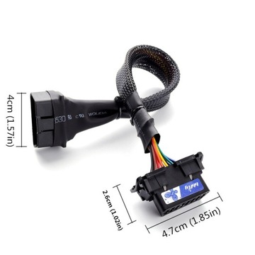 -A15 OBD II OBD2 Удлинительный кабель 16-контактный адаптер удлинительного кабеля