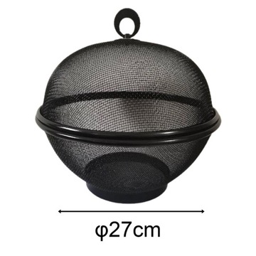 Сетчатая корзина для фруктов с крышкой Металлическая корзина Dr.