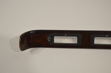 Mercedes W140 средняя деревянная декоративная планка