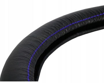 NAKŁADKA NA KIEROWNICE SKÓRA NATURALNA do Ford Fiesta 5 6 7 Focus 2 3