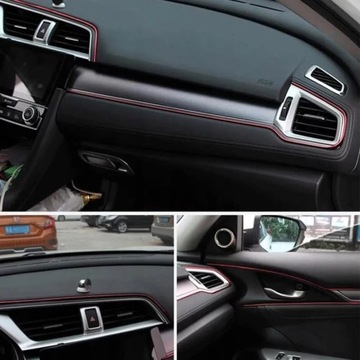 ДЕКОРАТИВНАЯ ПОЛОСКА ДЛЯ ТЮНИНГА АВТОМОБИЛЯ 5М СЕРЕБРЯНАЯ + БЕСПЛАТНО