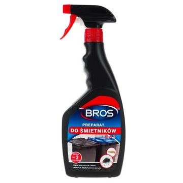 BROS PREPARAT DO ŚMIETNIKÓW NA MUCHY I LARWY 500ml