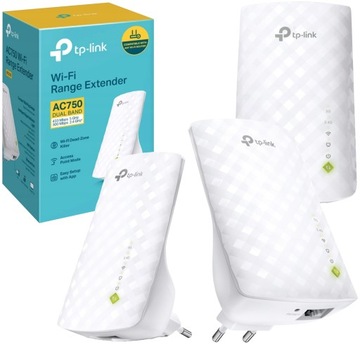 WZMACNIACZ WIFI EXTENDER TP-Link RE200 AC750 Mesh wzmacniacz SYNGAŁU